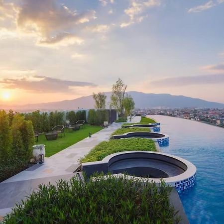 Astra Sky River High Floor,3 Bedrooms 97㎡ 山景房带浴缸 Чиангмай Экстерьер фото