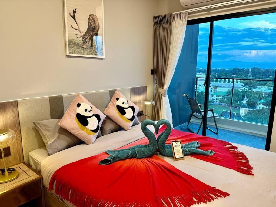 Astra Sky River High Floor,3 Bedrooms 97㎡ 山景房带浴缸 Чиангмай Экстерьер фото